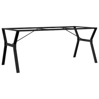 Image de vidaXL Pieds de Table à Manger Cadre en Y 180x80x73 cm Fonte, Pied Table, d’extrémité, d’appoint, Fer