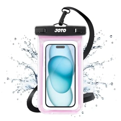 Image de JOTO Pochettes Étanches iPhone 15/14/13/12/11 Mini Plus Pro Max XS XR X SE, Samsung A14, A23, A33, Xiaomi Redmi Note 11S/10S/10 Pro, Certifiée par IPX8 Housse Étanche Téléphone Jusqu&#039;à 7 Pouces