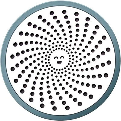 Image de 1 bouchon de vidange douche, attrape cheveux, bonne prise en main, facile à nettoyer, filtre cheveux maille acier inoxydable