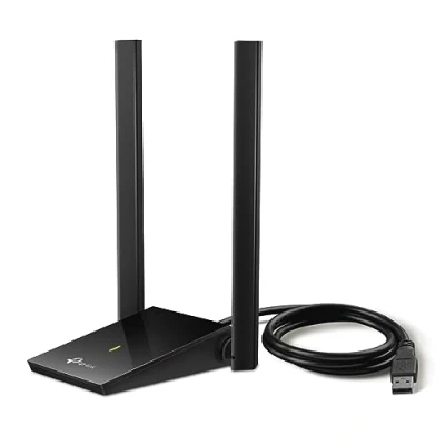 Image de TP Link clé wifi AC1300 Mbps Archer T4U Plus, dongle wifi, usb, puissante, antenne à gain élevé 5dBi, garantie 3 ans, Compatible avec Windows 11/10/8.1/8/7 (32/64 bit) et macOS