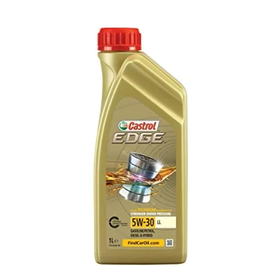 Image de Castrol EDGE LL 5W 30 1I Huile moteur 15665F BMW: 3 Touring, 4 Gran Coupe, X5, AUDI: A4 B8 Allroad, Q5, Berline, VOLKSWAGEN: Transporter 5 Bus