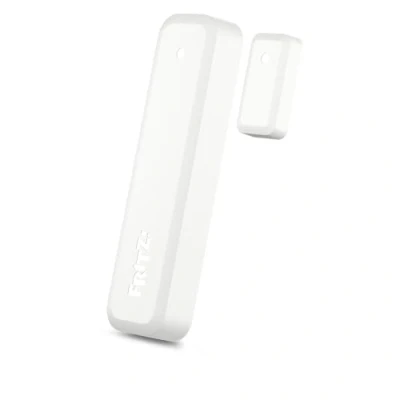 Image de AVM FRITZ!DECT 350 (contact magnétique porte/fenêtre pour maison intelligente, économe en énergie, capteur DECT ULE, compatible avec FRITZ!Box, détecte les portes/fenêtres ouvertes, version allemande)