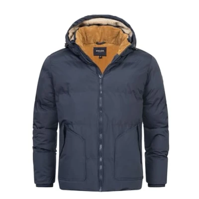 Image de Deeluxe Original Chicago Veste d&#039;hiver, Homme, Taille: Medium, Navy