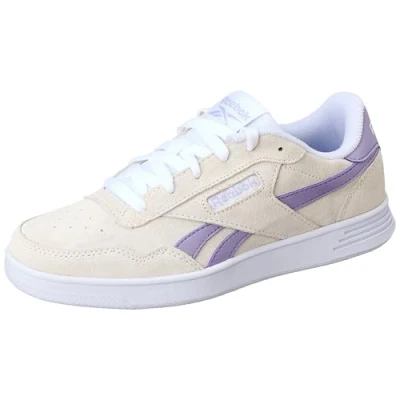 Image de Reebok Femme Court Advance Sneaker, BARELYGREY/BARELYGREY/DUSKPURPLE, 39 EU