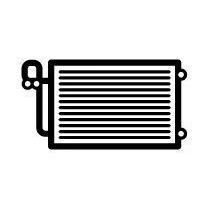 Image de NRF 350695 Condenseur De Clim avec déshydrateur, bague d&#039;étanchéité 15,5mm 10,1mm 515mm R1234yf MITSUBISHI: L200 / Triton V Pick up