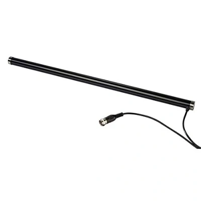 Image de Thomson Antenne Intérieure tige &quot;ANT1318&quot; (pour la réception TV numérique (DVB T/DVB T2) et radio (DAB, DAB+), HDTV, alimentation USB, clips montage, performance 25) Noir