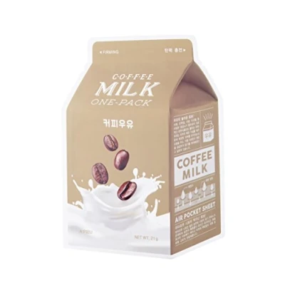 Image de APIEU Milk One Pack #Coffee 1 pcs Masque au lait à l&#039;extrait de café