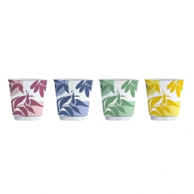 Image de Bialetti Set de 4 Verres à Shot Multicolores