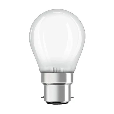 Image de OSRAM Ampoule LED, Culot: B22d, Blanc chaud, 2700 K, 5 W, équivalent à 40 LED Retrofit CLASSIC P DIM