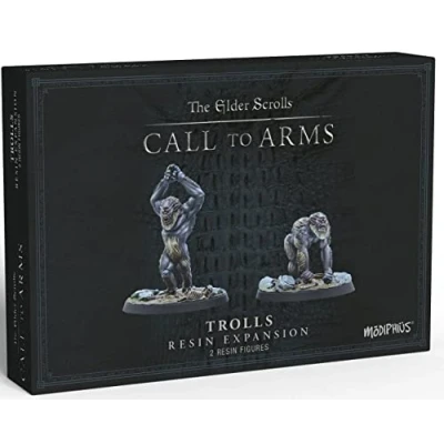 Image de Modiphius Entertainment The Elder Scrolls: Call to Arms Trolls Miniature Game Unpainted