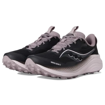 Image de Saucony Xodus Ultra 3 Chaussures de running, Femme, Taille: 37, Black/quail Tissu / matière synthétique