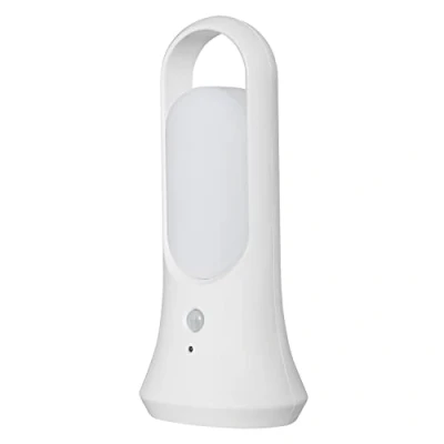 Image de LEDVANCE veilleuse à LED avec détecteur de mouvement en blanc, 30lm, 4000K, IP20, jour et nuit pour le couloir, la chambre coucher ou d&#039;enfant comme lampe