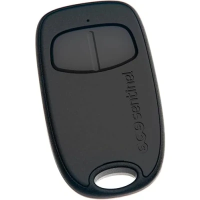 Image de SCS Sentinel, AAM0128, Télécommande 2 Canaux À Code Secret Tournant, SimplyControl, Noir, Noire