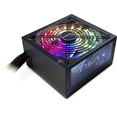 Image de Inter Tech Argus RGB 700W II unité d&#039;alimentation d&#039;énergie 20+4 pin ATX Noir