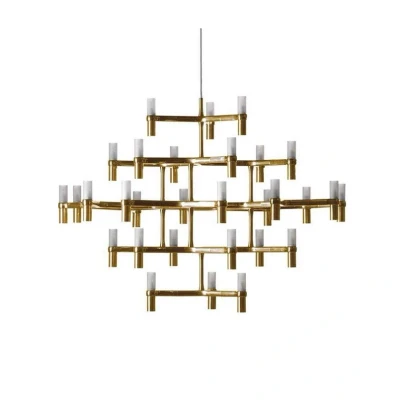 Image de Nemo Lighting Crown Major Suspension Gold Plated