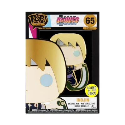 Image de Funko Large Pop! Enamel Pin Boruto Next Generations: Inojin Boruto: Naruto Generations en Émail Broche Fantaisie Mignonne à Collectionner pour les Sacs Dos et