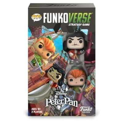 Image de Funko GAMES (Styles Peuvent Varier, Captian Hook, and Tinkerbell Jeu de Collection, 60863, Verset : Peter Pan 100 Lot 2, 3&quot;