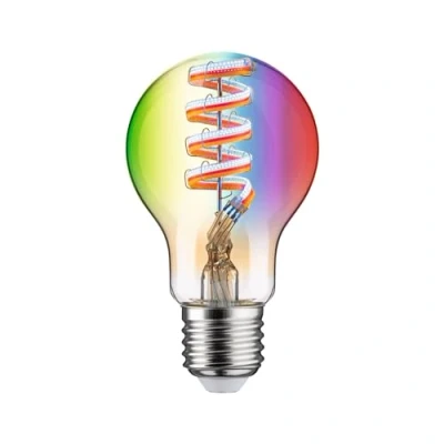 Image de Paulmann ampoule LED ZigBee E27 6,3 W RGBW dim or