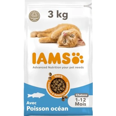 Image de IAMS Vitality Chaton Poisson de l&#039;Océan 3kg