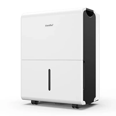 Image de Comfee Déshumidificateur 30L/jour, 4 Modes, Mode Intelligent, Sèche linge, Minuterie 24H,Grand Réservoir 3L, Drainage Continu, Pour pièce de 80㎡/180m3, MDDP 30DEN7, Garage, Sous sol