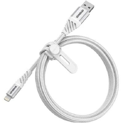 Image de Câble OtterBox Premium Tressé renforcé USB A vers Lightning Certifié MFi Recharge rapide et fiable