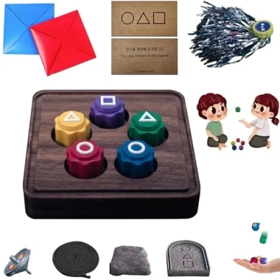 Image de Gonggi Korean Game,gonggi Game,jeu Traditionnel Coréen,,gonggi Jack Stone Pebbles Set Portable Et Durable,gonggi Coréen De Jeu Coréenm,Portable Durable Tous Les Âges (1 Set)