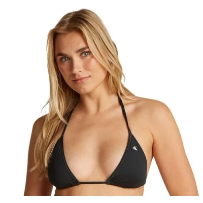 Image de Calvin Klein Haut de Bikini Triangle Femme Rembourrage Amovible, Noir (Pvh Black), 3XL