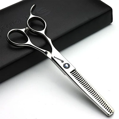 Image de 6&#039; Cheveux Stylist Main gauche ciseaux Salon de coiffure Studio Professional outils modelage coupe ET à effiler