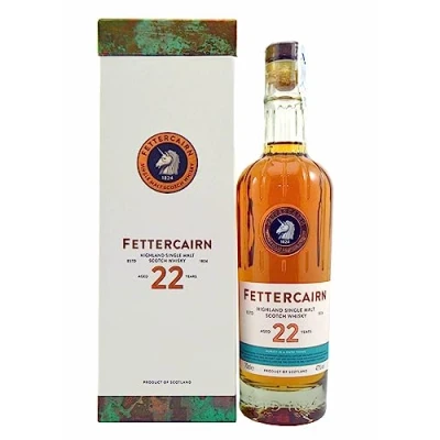 Image de FETTERCAIRN 22 ans Whisky Single Malt Origine : Highlands/Ecosse Notes de Bananes &amp; Réglisse 47% Alcool 70 cl