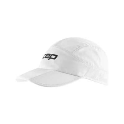Image de CEP Core Run Foldable Cap, casquette de course, blanc