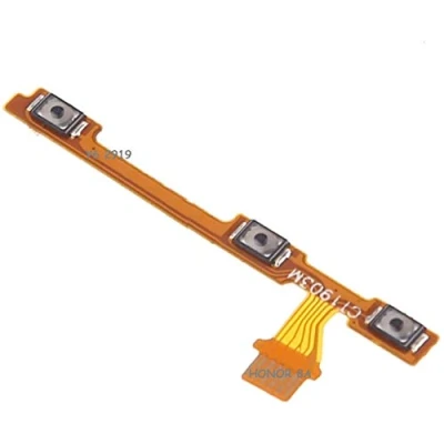 Image de Compatible avec Huawei Honor 8A Play Y6 2019 MRD LX1 LX2 Rechange plat flex circuit interne switch side key bouton d&#039;allumage power on off volume contrôle touches latérales