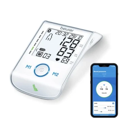 Image de Beurer BM 85 Tensiomètre à bras, avec indicateur de repos breveté, batterie Li Ion pratique, connexion App protection des données certifiée