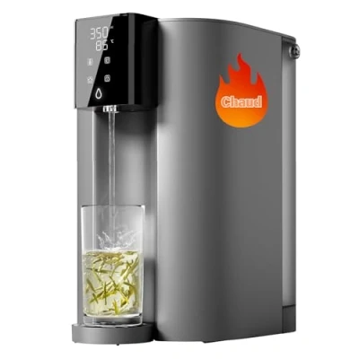 Image de Waterdrop CoreRO Comptoir Osmose Inverse Système,Distributeur d&#039;eau 𝐂𝐡𝐚𝐮𝐝𝐞 𝐈𝐧𝐬𝐭𝐚𝐧𝐭𝐚𝐧é𝐞,5 Options de Température,C1H RO à 6 Étages,3:1 Pure Drainer,Réduire les PFAS,WD C1H