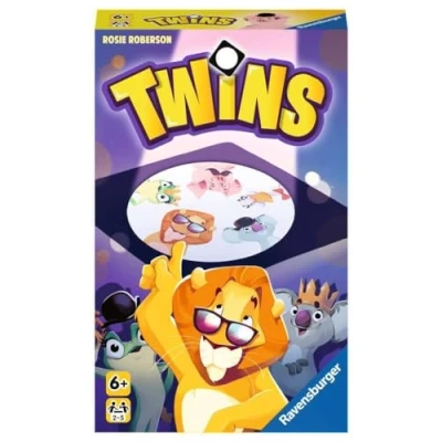 Image de Ravensburger Animal 20960 Twins réaction de Cartes pour Enfants et familles à partir 6 Ans Jeu société adapté 2 5 Joueurs, Multicolore