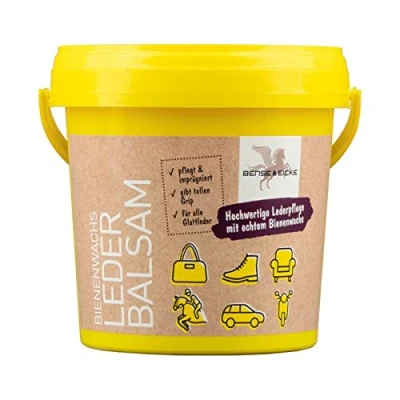 Image de B &amp; E Baume d&#039;entretien pour cuir à la cire d&#039;abeille 1000 ml