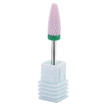 Image de Sonew le foret en céramique de clou, tête meulage forme cylindre pour polissage clou outils manucure peu (5 types)(23ST)