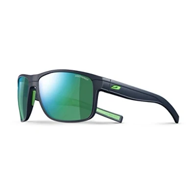 Image de Julbo Renegade Lunettes de Soleil Homme, Bleu F/Vert, Taille Unique