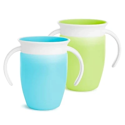 Image de Munchkin Tasse d&#039;apprentissage Miracle 200 ml, lot de 2