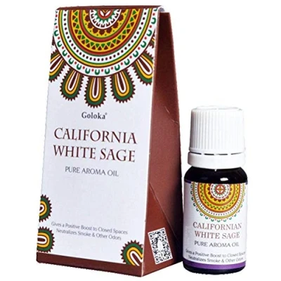 Image de LOT DE 10 CALIFORNIA WHITE SAGE GOLOKA HUILE PARFUMEE SAUGE BLANCHE