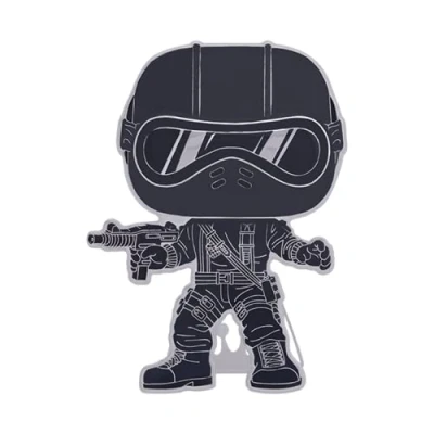 Image de Loungefly POP! Large Enamel Pin GI JOE: Storm Shadow Group SKU G.I. Joe en Émail Broche Fantaisie Mignonne à Collectionner pour les Sacs Dos et Idée de Cadeau TV Fans
