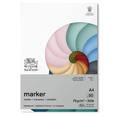 Image de Winsor &amp; Newton, Papier, Bleedproof Bloc 75G A4 50 Feuilles