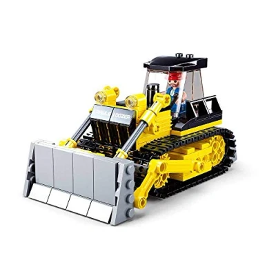 Image de Sluban Bulldozer Jeu de Construction, M38 B0802, Multicolore