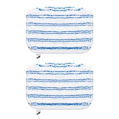 Image de Polti Vaporetto PAEU0394 kit de 2 serpillières microfibres pour nettoyer tous types sols, compatible avec Style