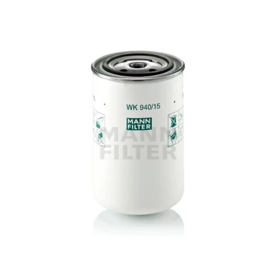 Image de MANN FILTER WK 940/15 Filtre à Carburant vissé RENAULT TRUCKS: Kerax, Premium, Magnum