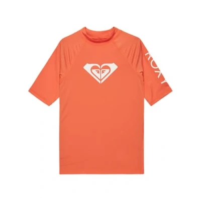 Image de Roxy Lycra WHOLEHEARTED SS Fille 6 16 Ans Orange 8/S