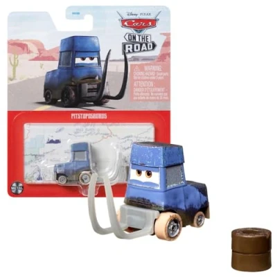 Image de Mattel Sélection Véhicules Racing Style Disney Cars Die Cast 1:55 Voiture, DXV29N 3 Single:Pitstopsaurus, CDXV29