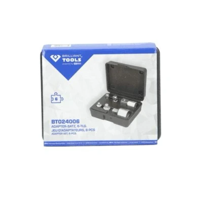 Image de KS TOOLS BT024006 Kit d&#039;adaptateur d&#039;élargissement / réduction, cliquet 10 (3/8&quot;), 12,5 (1/2&quot;), 6,3 (1/4&quot;)