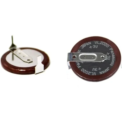 Image de BenjiPower Pile Batterie VL2020 HFN 180 degrés 1HF 3V Bouton 20 mAh Compatible E39 E46 E53 X3 X5 Z3 Z4.