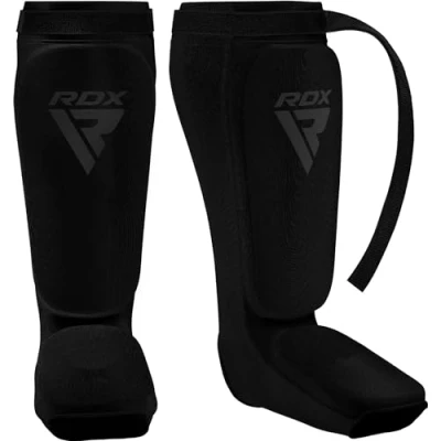 Image de RDX Protège Tibias pour Kickboxing Muay Thai D’entraînement, MMA Jambe Tibia Protection, Approuvé par SATRA, Shin Instep Guard Boxe Taekwondo Martiaux Art Sparring BJJ Karate, Homme Femme