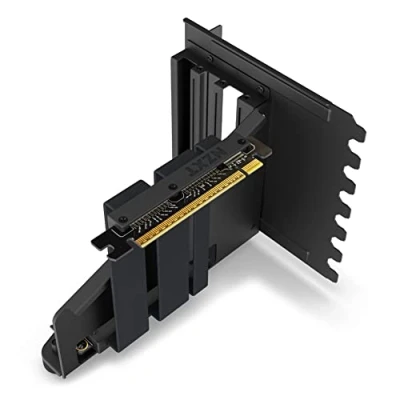 Image de NZXT Vertical GPU Mounting Kit AB RH175 B1 Câble Riser PCIe 4.0x16 175 mm Support en Acier Robuste Noir